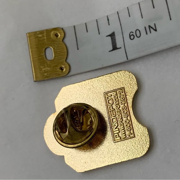 🔴 Vintage Breast Cancer Pink Ribbon Hope Afloat USA Lapel Pins + Pinbacks NIB - Picture 6 of 7